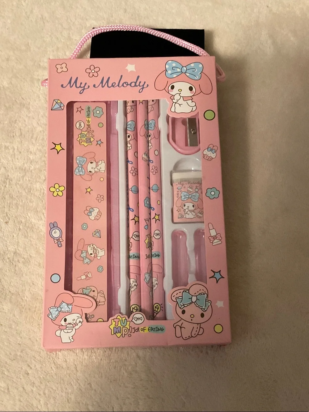 Pink Kids Stationery Gift Set